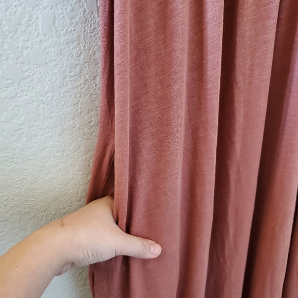 Sundry puffsleeve frill midi to maxi dress NWT - Picture 3 of 9